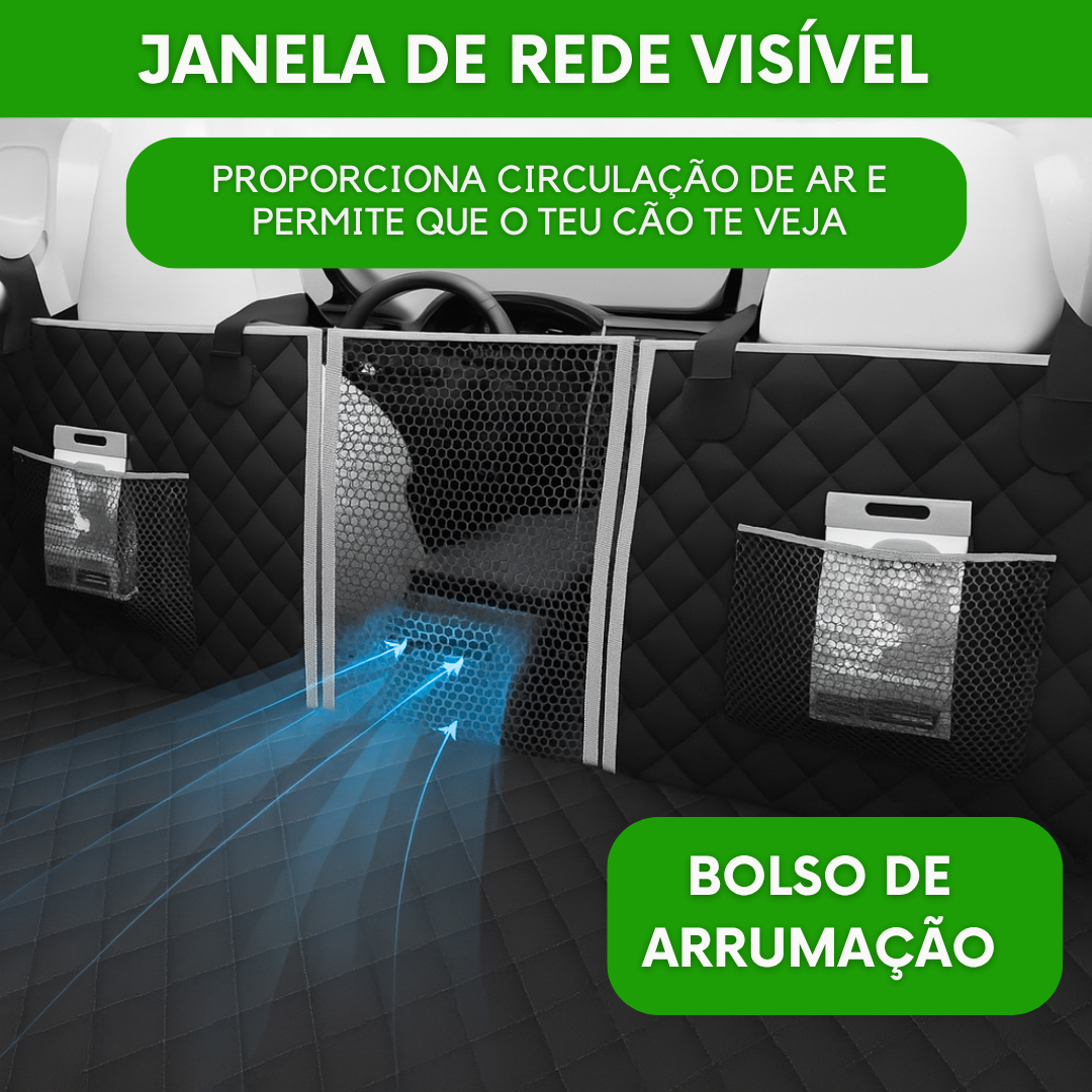 Protetor de assentos com base rígida - Pelupet 2025