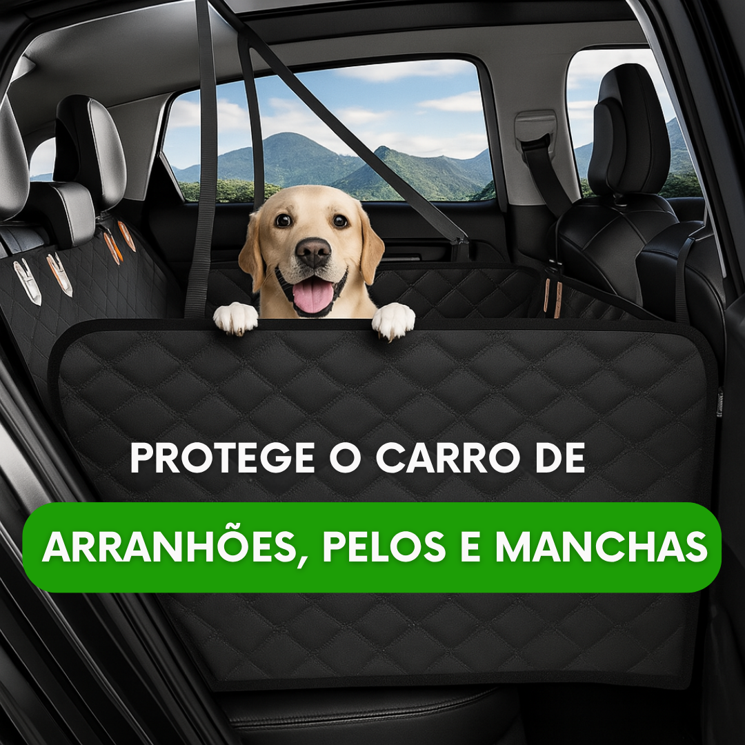Protetor de assentos com base rígida - Pelupet 2025
