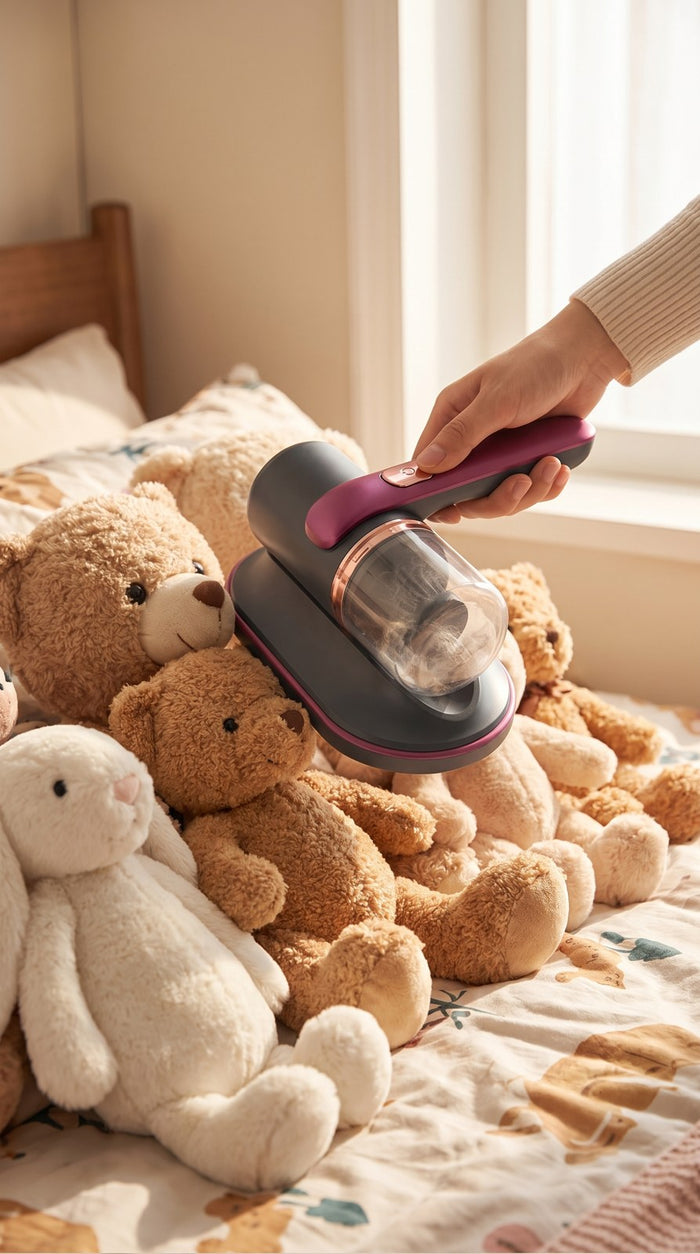 Os peluches dos miúdos