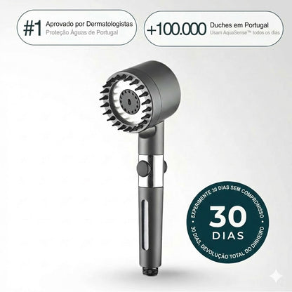 Cabeça de Duche AquaSense™ – Redescubra o prazer de um duche revitalizante