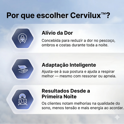 CerviLux™ - Almofada Cervical