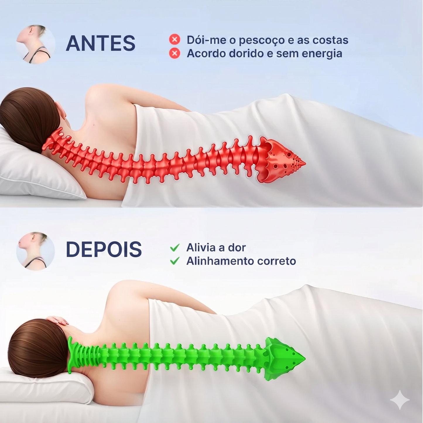CerviLux™ - Almofada Cervical