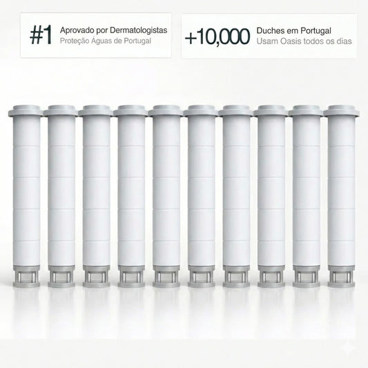 Pack de 10 Filtros de Duche AquaSense™