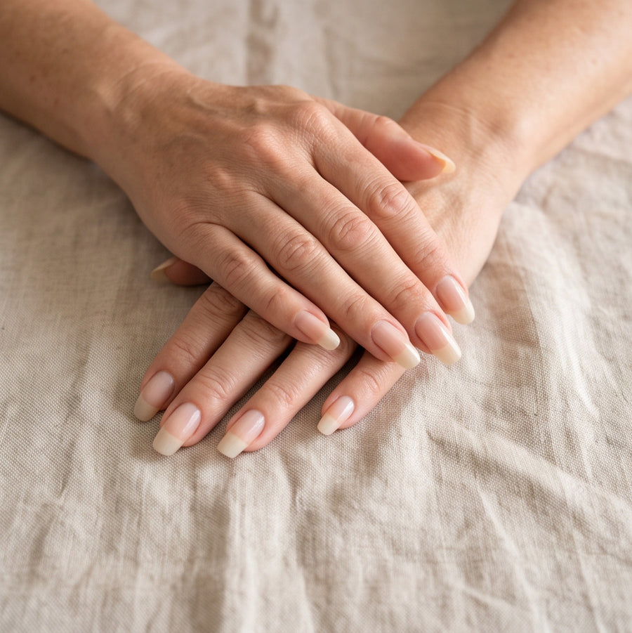 Vê como a tua pele, o teu cabelo e as tuas unhas passam de “baços e frágeis” a