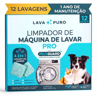 Caixa LavaPuro 12 pastilhas para maquina de lavar