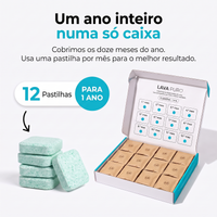 12 pastilhas, um ano de manutencao