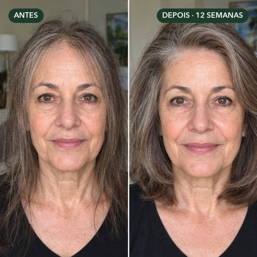 Vê como o teu cabelo passa de «fino e transparente» a